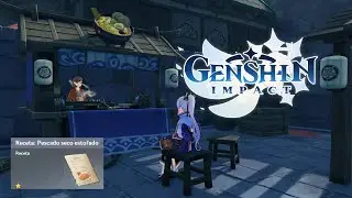 Receta Pescado seco estofado de Inazuma en Ritou - Genshin Impact