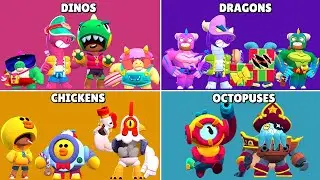 All Animals Portrayed By Brawl Stars