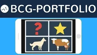 BCG Portfolio / Matrix einfach erklärt - Questionmarks, Stars, Cash Cows, Dogs - Management