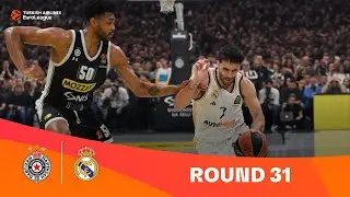 Partizan-Real | Round 31 Highlights | 2023-24 Turkish Airlines EuroLeague