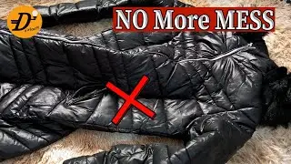 How To Fold Winter Jacket To Save Space (Step By Step)