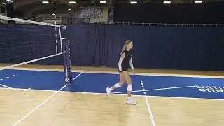 Left-Handed Footwork When Passing in Rotation 3