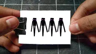 Minecraft Enderman|Flipbook Animation