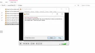 (RESOLVED) Your input cant be opened: VLC is unable to open the MRL