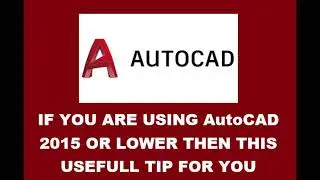 AutoCAD 2015 Geometric Center snap - Solution