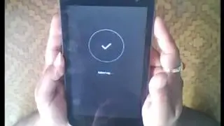 HUAWEI MediaPad T1 701u, Only TEN steps, Unfortunately POP UP ERROR Solved by SD CARD