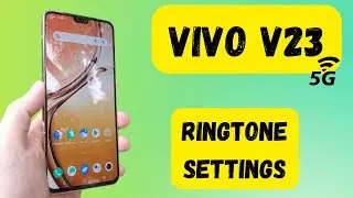 VIVO V23 Ringtone Settings | vivo set ringtone | use custom ringtone for calls | 2022