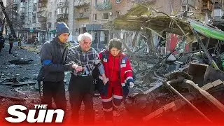 Ukrainian capital Kyiv hit by devastating Russian airstrikes