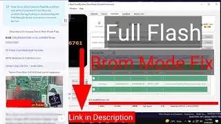 Tecno Pova Neo LE6 Flash Stock ROM | Brom Mode Fix With Test Point Dead Boot Repair Red State Fix