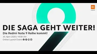 Redmi Note 9 Series Launch Event