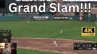 San Diego Padres vs San Francisco Giants - MLB the Show - Grand Slam - 4k60 fps
