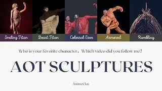 Aot Sculptures | Attack On Titan Special Review