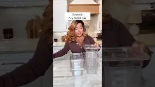 ASMR Home Salad Bar Restock 