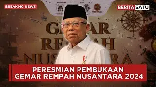 🔴 BREAKING NEWS | Wapres Maruf Amin Resmikan Pembukaan Gemar Rempah Nusantara 2024