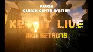 Minecraft Livestream vom 21.02.2019 - Erster Stream auf Twitch - Citybuild Let's Play Deutsch