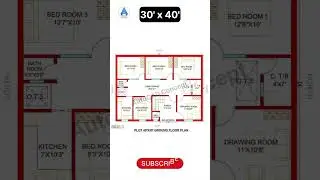 Small house design | 30 by 40 house plan | 30x40 Home Plan | Simple House Design 