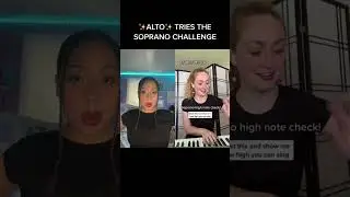 Soprano High Note Check AS AN ALTO😭🎶 