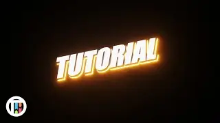 How to Create A Glowing Text Intro in Blender 3.0 Eevee - Tutorial