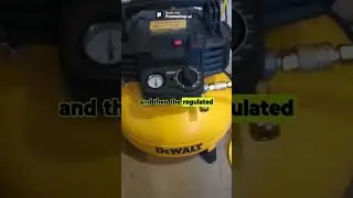 Dewalt 6Gal Pancake Compressor - High Points #dewalt #aircompressor