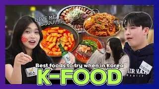 (SUB)[BORAGO EP3] 'Food you must try when in Korea!' Introducing Korea’s Soul Food