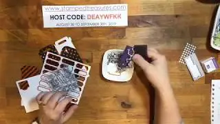 September 2019 Paper Pumpkin - Bone Appetite Halloween Layout - FB Live Replay