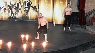 Огненное шоу. Турция.Отель 