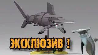 Инструкция Lego Hammerhead shark | Лего акула молот | 2021.