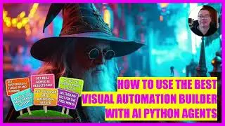 HOW TO USE THE BEST VISUAL AUTOMATION BUILDER WITH AI PYTHON AGENTS