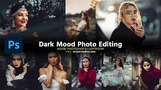 Dark Mood Photo Editing Photoshop । Photoshop Presets Free Download 2024