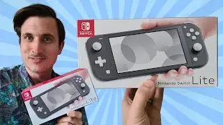 Unboxing and Setting Up the Nintendo Switch Lite