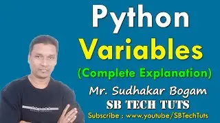 Python Variables | Variables in Python | What is a variable in python | Python Programming