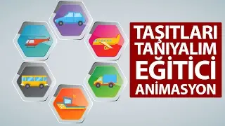 Taşıtlar Arabaları, kamyonları, otobüsleri tanıyalım mı? Eğlenceli