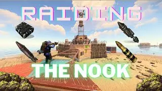 RAIDING THE NOOK in Rust in under 4 minutes! (SOLO Base)