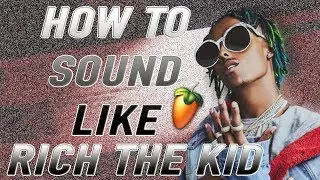 How to Sound Like Rich the Kid Vocal Effect Tutorial! FL Studio