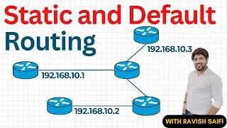 Static and Default Routing Configuration on GNS3 | Step-by-Step Guide - 2025
