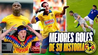 REACCIONANDO a los MEJORES GOLES del AMÉRICA en la HISTORIA