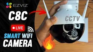 EZVIZ by Hikvision C8C Smart WiFi CCTV Camera Unboxing | How to Setup/Install EZVIZ CCTV Camera