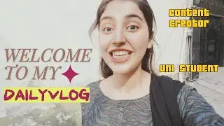 Life as a content creator and a student | I got late for uni again | Daily uni and chill life