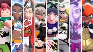 Pokémon Sword & Shield - All Gym Leader Battles