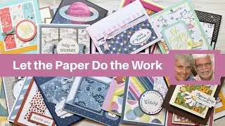 Chatting Over Cards/Designer Series Paper Cards for the Easy Win!