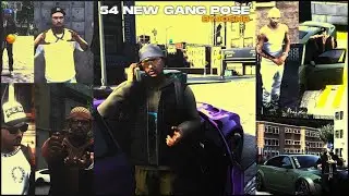 Fivem/GTAV New Gang Animations - YBN NEW Animations POSE PACK +54 Custom ADD-ON DPEMOTES