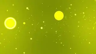 4K Yellow Particles Effects Background Wallpaper Loop (30mins)