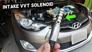 HOW TO REPLACE INTAKE VVT SOLENOID HYUNDAI ELANTRA VARIABLE VALVE TIMING