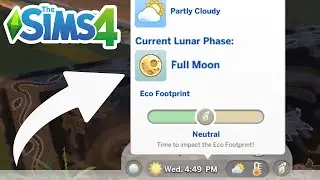 How To Check When It Is Full Moon - The Sims 4