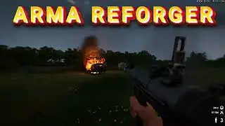 ARMA REFORGER | ДРГ | РПГ-7 и вертолёт UH-1 Хьюи