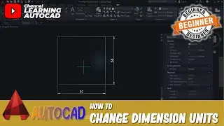 AutoCAD How To Change Dimension Units