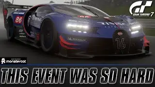 Gran Turismo 7 - Gr. 1 Prototype Series | Suzuka Circuit | Bugatti VGT | THIS EVENT WAS SO HARD