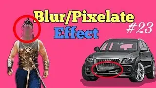 How to Add Blur/Pixelate Effect in Sony Vegas Pro | Hindi Tutorial #23