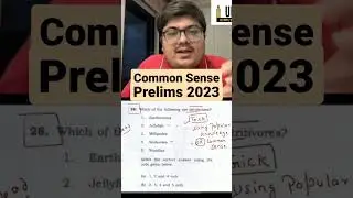 Prelims 2023 Elimination Techniques 