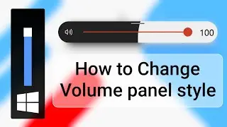 How to Change Volume panel style in windows  | NH Soft